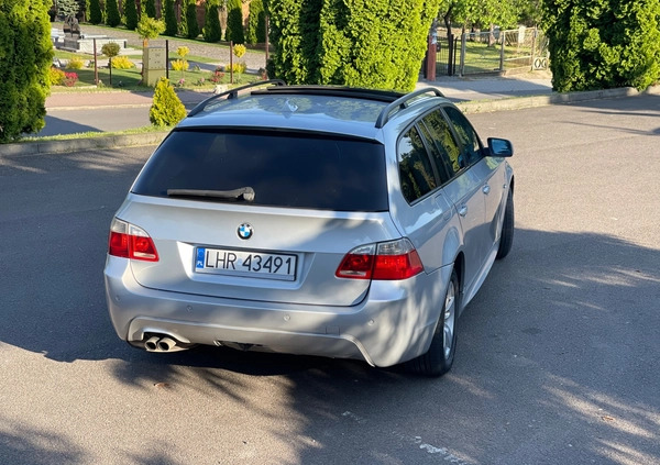 BMW Seria 5 cena 24500 przebieg: 299999, rok produkcji 2006 z Siewierz małe 121